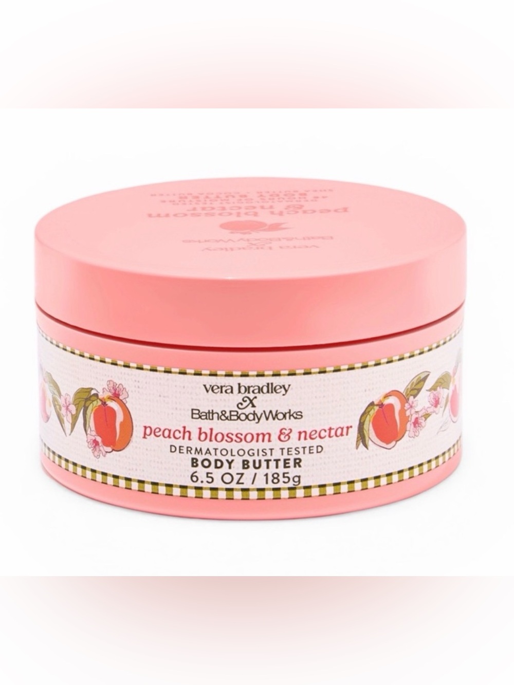 New Bath & Body Works Vera Bradley Peach Blossom & Nectar Body Butter